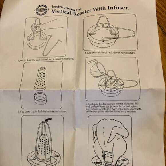 Stainless Steel Vertical Roaster with Infuser - Picture 5 of 7